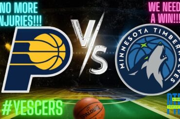 The Injury (Indiana) Pacers lose another game (0-3) to the Minnesota Timberwolves!!  #Yescers #NBA