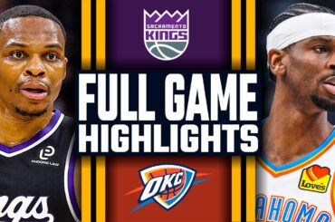Sacramento Kings vs Oklahoma City Thunder - FULL GAME HIGHLIGHTS | October 28, 2025 NBA Season