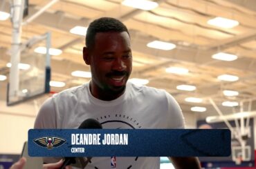 DeAndre Jordan on first game with Pelicans, matchup vs. Denver Nuggets | New Orleans Pelicans