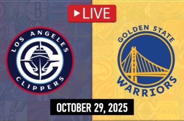 NBA LIVE! Golden State Warriors vs Los Angeles Clippers LIVE | October 29, 2025 | NBA 2K26