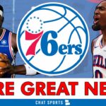 The GREAT NEWS Keeps Rolling In For The Philadelphia 76ers!