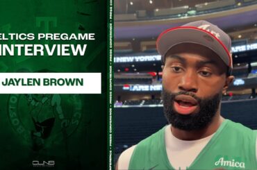 Jaylen Brown Reacts to Terry Rozier's Arrest | Celtics Pregame Interview 10-24