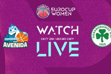 Perfumerias Avenida v Panathinaikos A.C. | Full Basketball Game | EuroCup Women 2025-26