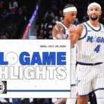 FULL GAME HIGHLIGHTS: ORLANDO MAGIC VS. DETROIT PISTONS 10.29.25