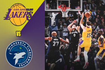 Lakers vs Timberwolves | Lakers Highlights | October 29, 2025