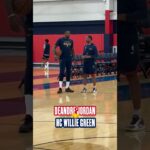 New signing DeAndre Jordan practices at shootaround #pelicans #nba