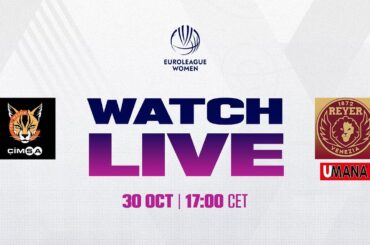 First Round | CIMSA CBK Mersin  v  Reyer | Full Basketball Game | EuroLeague Women 2025-26