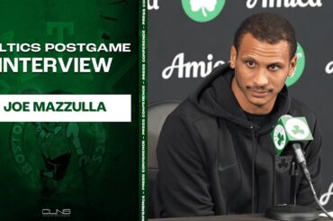 Joe Mazzulla on Celtics Improved Rebounding | Celtics vs Cavaliers Postgame