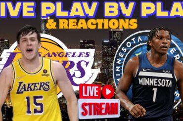 Los Angeles Lakers Vs Minnesota Timberwolves Live Play By Play & Reaction