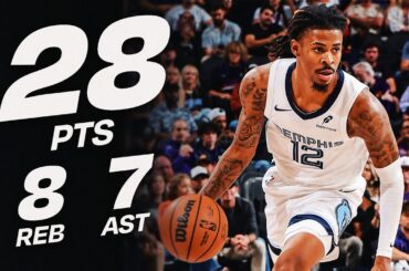 Ja Morant Comes Up BIG vs Suns! 🔥 | October 29, 2025