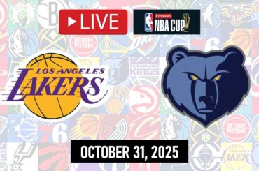 NBA LIVE! Los Angeles Lakers vs Memphis Grizzlies LIVE | October 31, 2025 | NBA CUP 2025 | NBA 2K26
