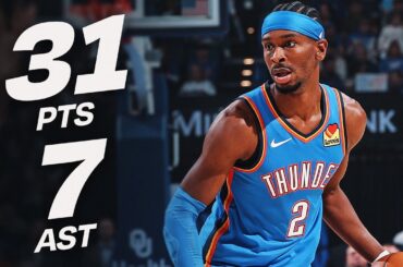 SGA's 31 Points Lead OKC To 6-0 Start | October 30, 2025