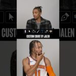 Jalen Brunson talks through what his custom court would be!
