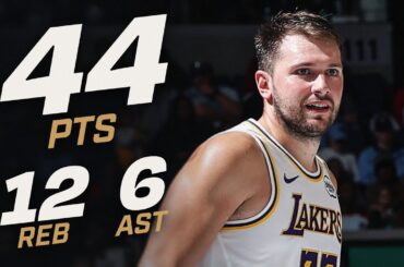 Luka Dončić CANNOT BE STOPPED! 3rd Straight 40+ PT Game | October 31, 2025