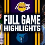 Los Angeles Lakers vs Memphis Grizzlies - FULL GAME HIGHLIGHTS | October 31, 2025 NBA Cup