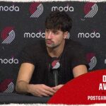 Deni Avdija Discusses Playing Fourth Quarters, Halloween Costume, and Blazers' Win Over Nuggets