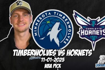 Minnesota Timberwolves vs Charlotte Hornets 11/1/25 NBA Free Picks & Prediction | NBA Betting Tips