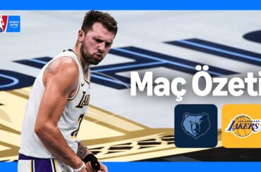 Memphis Grizzlies - Los Angeles Lakers | Maç Özeti | Emirates NBA Kupası 🏆 | Prime Video Türkiye
