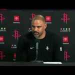 Houston Rockets Postgame: Ime Udoka talks Alperen Sengun, Amen Thompson