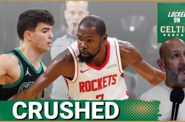 Boston Celtics DESTROYED by Kevin Durant, Houston Rockets