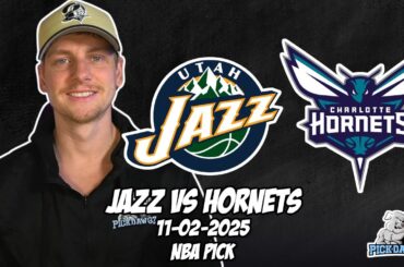 Utah Jazz vs Charlotte Hornets 11/2/25 NBA Free Picks & Prediction | NBA Betting Tips
