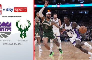 Offensivspektakel mit Schröder und Antetokounmpo | Sacramento Kings @ Milwaukee Bucks | NBA