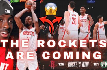 THE ROCKETS OWNED BOSTON.. Rockets Vs Celtics Highlights Reaction