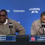 Post-Game Press Conference: Jalen Duren & Cade Cunningham| Pistons vs Mavericks | 11.01.2025