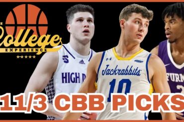 College Basketball Picks For November 3rd | The College Experience: Basketball