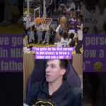 Reaves on throwing lobs to both Bron and Bronny 😂