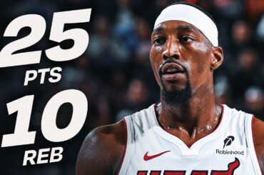 Bam Adebayo's 25-PT DOUBLE-DOUBLE In LA | November 3, 2025