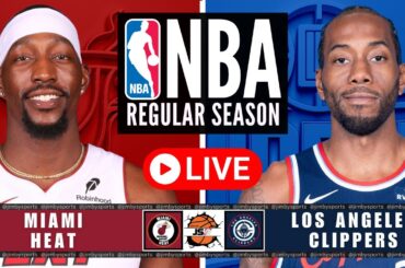Miami Heat vs Los Angeles Clippers NBA Live Scoreboard Today 2025