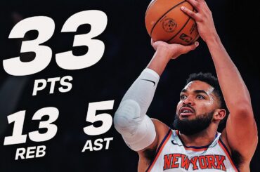 Karl-Anthony Towns Was BALLING In MSG | November 3, 2025