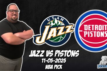 Utah Jazz vs Detroit Pistons 11/5/25 NBA Free Picks & Prediction | NBA Betting Tips