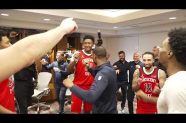 Willie Green postgame locker room speech after win vs. Charlotte Hornets