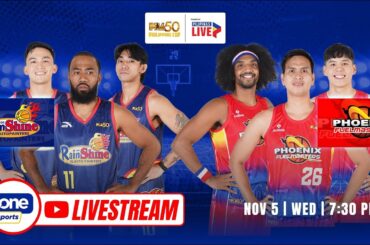 LIVE: RAIN OR SHINE vs. PHOENIX | PBA 50 PHILIPPINE CUP | November 5, 2025