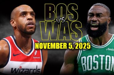 Boston Celtics vs Washington Wizards Full Game Highlights - November 5, 2025 | NBA Season