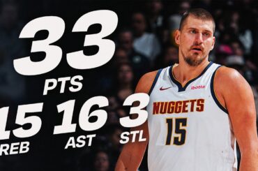 Nikola Jokić's UNREAL TRIPLE-DOUBLE! | November 5, 2025