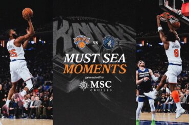 Knicks Win Against Minnesota Timberwolves At Madison Square Garden | November 5, 2025
