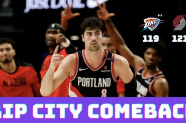 Deni Avdija, Portland Trail Blazers STUN Oklahoma City Thunder | Portland Trail Blazers Highlights
