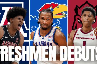 The Freshmen in College Basketball went CRAZY in their Season Debuts