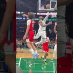 FRONT ROW WATCHING JAYLEN BROWN GO OFF! NEW VIDEO OUT NOW! #NBA #boston #celtics #basketball #sports