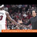 On and off court challenges for Miami Heat, related to Spoelstra & Adebayo | Five on the Floor