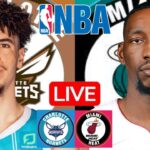 LIVE: CHARLOTTE HORNETS vs MIAMI HEAT | NBA | PLAY BY PLAY | SCOREBOARD
