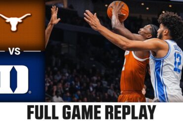 Texas vs. Duke Full Game Replay |  2025-26 ACC Men’s Basketball