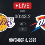 🔴 NBA LIVE! LA Lakers vs Oklahoma City Thunder | November 8, 2025 | Thunder vs Lakers LIVE NBA 2K26