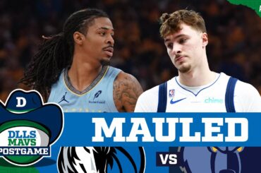 Dallas Mavericks Suffer ANOTHER Blowout Loss Vs. Memphis Grizzlies | DLLS MAVS POSTGAME