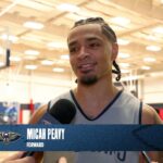 Micah Peavy on his on-ball defense, Derik Queen | New Orleans Pelicans
