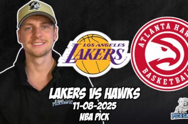 Los Angeles Lakers vs Atlanta Hawks 11/8/25 NBA Free Picks & Prediction | NBA Betting Tips