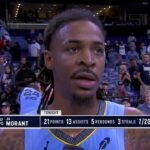 'BIG TIME' 🗣️ Ja Morant reacts to NBA Cup win over the Mavericks | NBA on ESPN